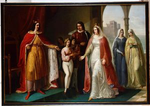 Giuseppe Maldarelli - Incontro a corte