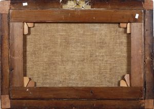 Francesco Londonio : Paesaggio con mucche e pecore  - Asta Dipinti Antichi - Associazione Nazionale - Case d'Asta italiane