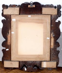 Scuola del XVIII secolo Figura di santo  - Asta Dipinti Antichi - Associazione Nazionale - Case d'Asta italiane