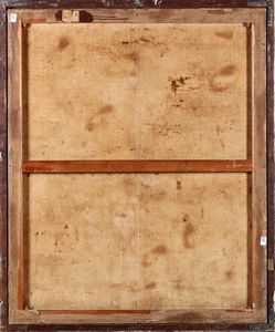 Scuola napoletana del XVII secolo Adorazione dei pastori  - Asta Dipinti Antichi - Associazione Nazionale - Case d'Asta italiane