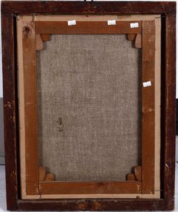 Scuola genovese del XVIII secolo Ritratto di anziano  - Asta Dipinti Antichi - Associazione Nazionale - Case d'Asta italiane