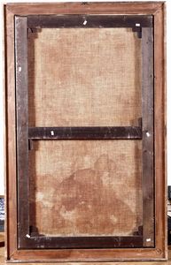 Scuola del XVIII secolo San Giuseppe con il Bambino e Apparizione della Vergine  - Asta Dipinti Antichi - Associazione Nazionale - Case d'Asta italiane