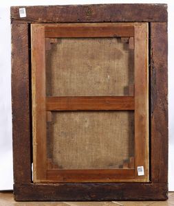 Scuola del XVII secolo San Giovanni Battista  - Asta Dipinti Antichi - Associazione Nazionale - Case d'Asta italiane