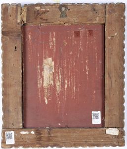 Scuola del XIX secolo Madonna con Bambino  - Asta Dipinti Antichi - Associazione Nazionale - Case d'Asta italiane