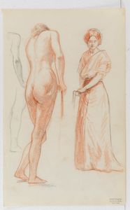 André Eugène Costilhes - Studio di figure