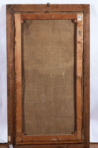 Scuola napoletana del XVII secolo Le pie donne ai pedi della croce  - Asta Dipinti Antichi - Associazione Nazionale - Case d'Asta italiane