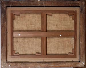 Scuola romana del XVIII secolo Natura morta con frutta, funghi e uccellini  - Asta Dipinti Antichi - Associazione Nazionale - Case d'Asta italiane