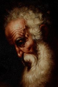 Scuola del XVII secolo San Gerolamo  - Asta Dipinti Antichi - Associazione Nazionale - Case d'Asta italiane