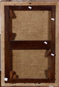 Scuola del XVIII secolo Natura morta con vaso di fiori  - Asta Dipinti Antichi - Associazione Nazionale - Case d'Asta italiane