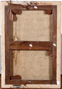 Scuola del XVIII secolo Natura morta con vaso di fiori  - Asta Dipinti Antichi - Associazione Nazionale - Case d'Asta italiane