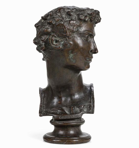 Fonditore del XIX secolo Giuliano  - Asta Scultura del XIX e XX secolo - Associazione Nazionale - Case d'Asta italiane