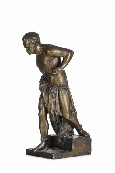 Vincenzo Vela : Spartaco  - Asta Scultura del XIX e XX secolo - Associazione Nazionale - Case d'Asta italiane