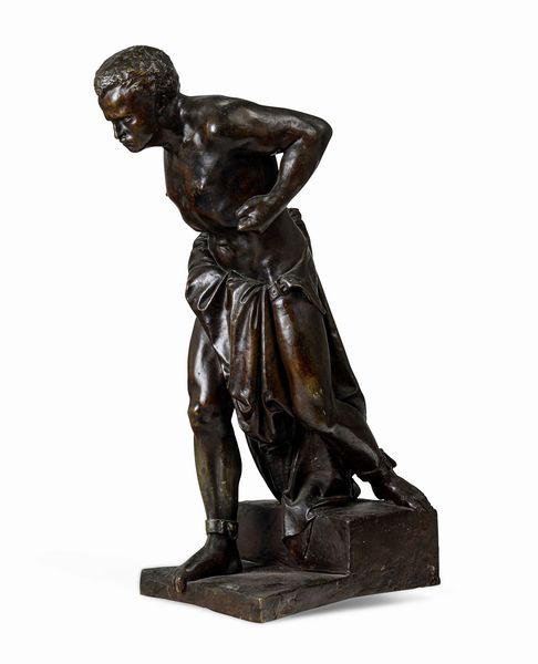 Vincenzo Vela : Spartaco  - Asta Scultura del XIX e XX secolo - Associazione Nazionale - Case d'Asta italiane