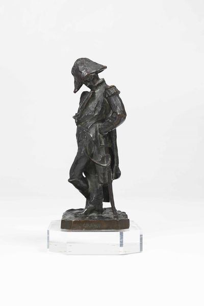 Giuseppe Grandi (1843-1891/94) Il maresciallo Ney  - Asta Scultura del XIX e XX secolo - Associazione Nazionale - Case d'Asta italiane