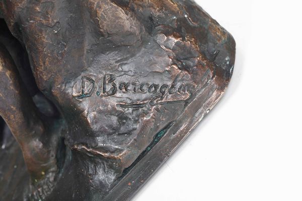 Donato Barcaglia : Bagnante  - Asta Scultura del XIX e XX secolo - Associazione Nazionale - Case d'Asta italiane