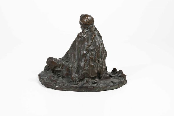 Ernesto Bazzaro : Donna araba  - Asta Scultura del XIX e XX secolo - Associazione Nazionale - Case d'Asta italiane