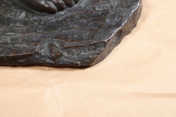 Egidio Pellini (1864-1934) Il Fanciullo di Nazareth  - Asta Scultura del XIX e XX secolo - Associazione Nazionale - Case d'Asta italiane