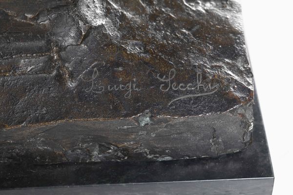 Luigi Secchi : Dolore  - Asta Scultura del XIX e XX secolo - Associazione Nazionale - Case d'Asta italiane