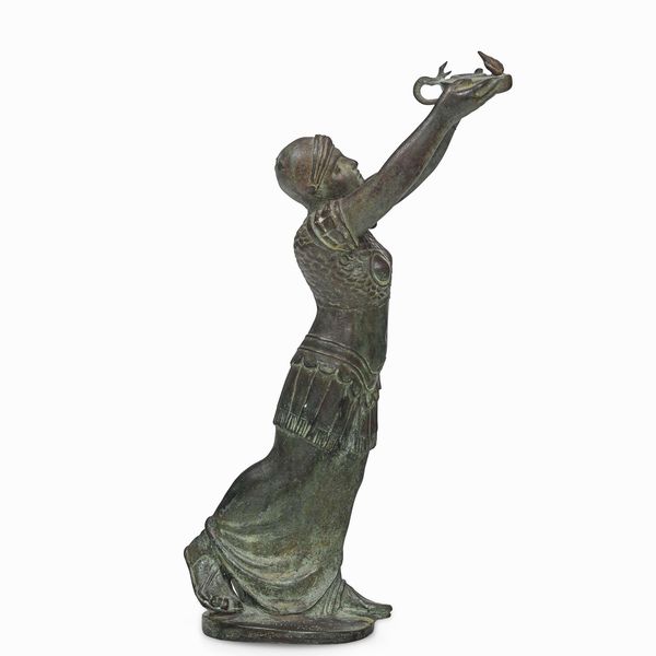 Timo Bortolotti (1889 - 1951) Figura allegorica  - Asta Scultura del XIX e XX secolo - Associazione Nazionale - Case d'Asta italiane