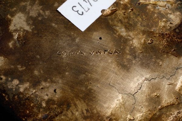 Mario Restelli : Ranocchio con margherita  - Asta Scultura del XIX e XX secolo - Associazione Nazionale - Case d'Asta italiane