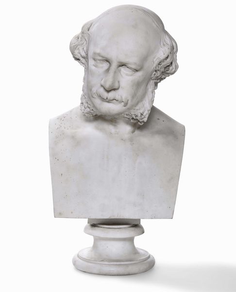 Adelaide Pandiani Maraini : Busto virile  - Asta Scultura del XIX e XX secolo - Associazione Nazionale - Case d'Asta italiane