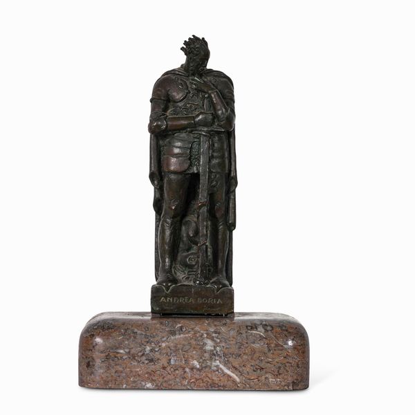 Eugenio Baroni : Andrea Doria  - Asta Scultura del XIX e XX secolo - Associazione Nazionale - Case d'Asta italiane
