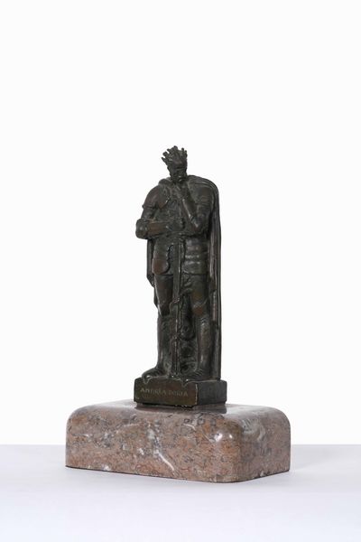 Eugenio Baroni : Andrea Doria  - Asta Scultura del XIX e XX secolo - Associazione Nazionale - Case d'Asta italiane