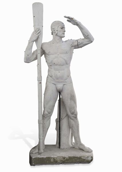 Antonio Maria Morera : Navigatore  - Asta Scultura del XIX e XX secolo - Associazione Nazionale - Case d'Asta italiane