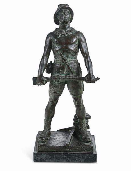 Franco Bargiggia : Legionario  - Asta Scultura del XIX e XX secolo - Associazione Nazionale - Case d'Asta italiane