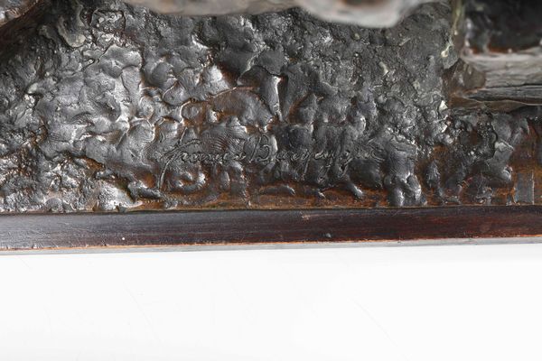 Franco Bargiggia : La Giocondit�  - Asta Scultura del XIX e XX secolo - Associazione Nazionale - Case d'Asta italiane