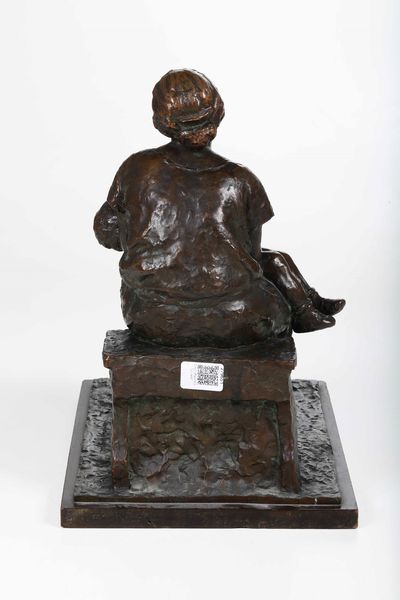 Franco Bargiggia : La Giocondit�  - Asta Scultura del XIX e XX secolo - Associazione Nazionale - Case d'Asta italiane