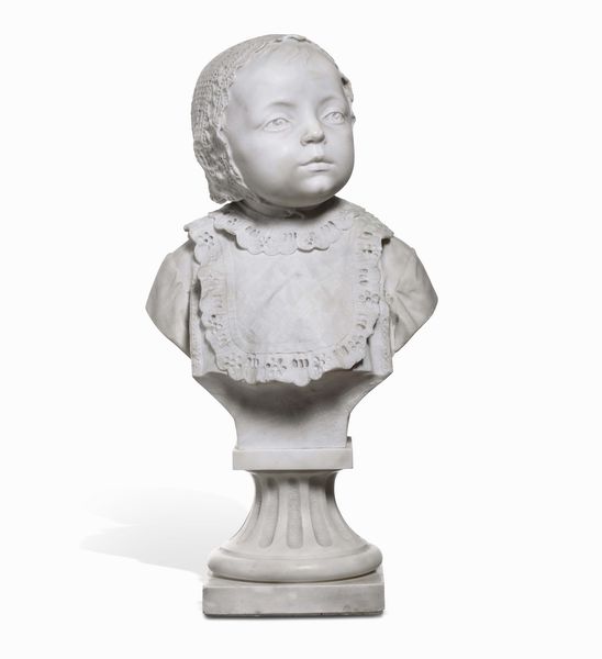 Arte italiana del XIX-XX Secolo Busto di fanciullo  - Asta Scultura del XIX e XX secolo - Associazione Nazionale - Case d'Asta italiane