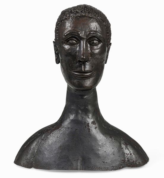 Zaccaria Drosera : Busto femminile, 1979  - Asta Scultura del XIX e XX secolo - Associazione Nazionale - Case d'Asta italiane