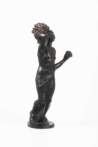 Giorgio Rossi : Figura femminile (Pomona?), 1923  - Asta Scultura del XIX e XX secolo - Associazione Nazionale - Case d'Asta italiane