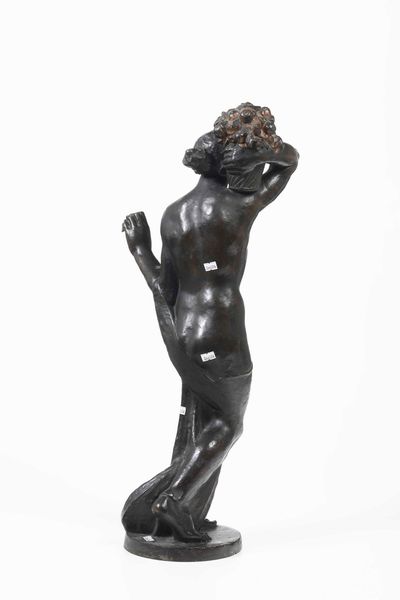 Giorgio Rossi : Figura femminile (Pomona?), 1923  - Asta Scultura del XIX e XX secolo - Associazione Nazionale - Case d'Asta italiane