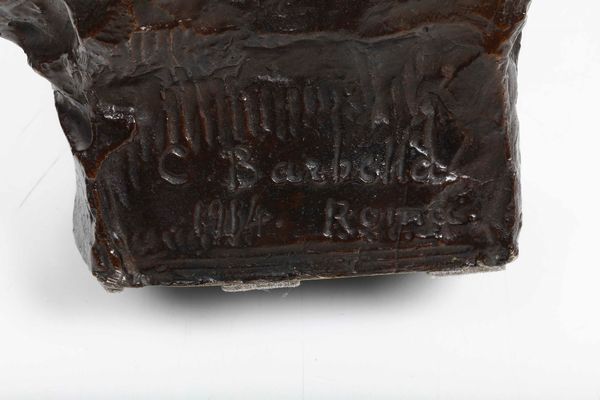 Costantino Barbella : Pensierosa, 1914  - Asta Scultura del XIX e XX secolo - Associazione Nazionale - Case d'Asta italiane