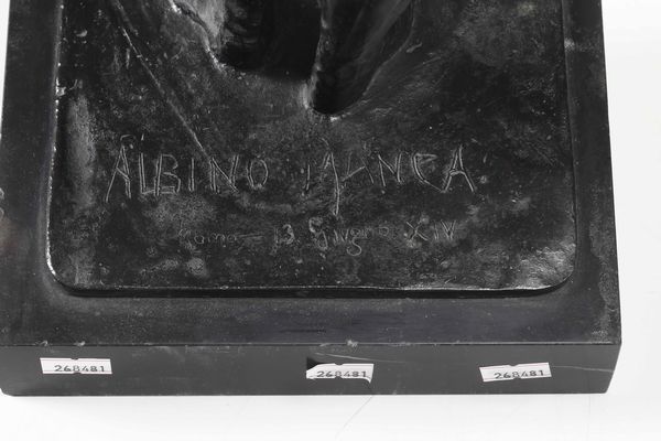 Albino Manca : Christine Blair (figlia dell'ambasciatore americano a Roma), 1936  - Asta Scultura del XIX e XX secolo - Associazione Nazionale - Case d'Asta italiane