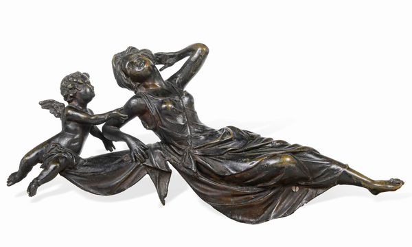 Fonditore del XIX-XX secolo Allegoria del sogno  - Asta Scultura del XIX e XX secolo - Associazione Nazionale - Case d'Asta italiane