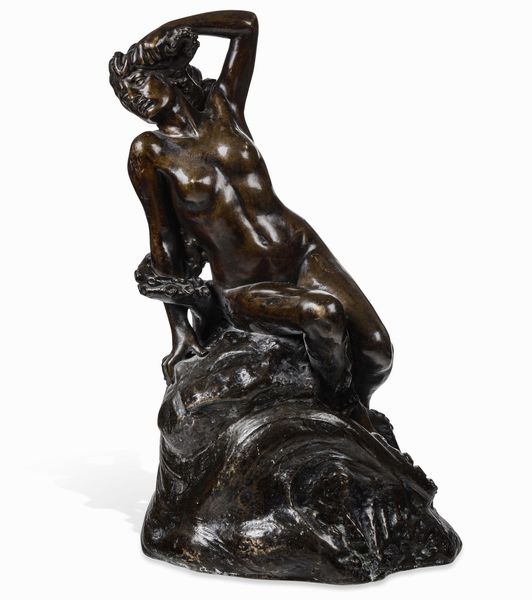 Achille D’Orsi : Pathos  - Asta Scultura del XIX e XX secolo - Associazione Nazionale - Case d'Asta italiane