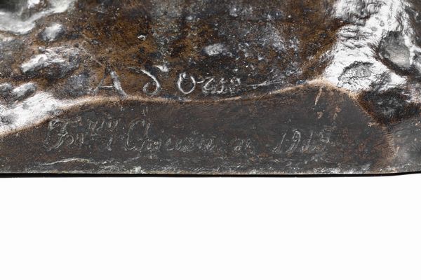 Achille D’Orsi : Pathos  - Asta Scultura del XIX e XX secolo - Associazione Nazionale - Case d'Asta italiane