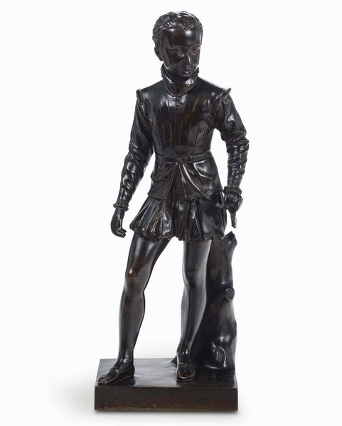 Ferdinand Barbedienne : Enrico IV bambino  - Asta Scultura del XIX e XX secolo - Associazione Nazionale - Case d'Asta italiane
