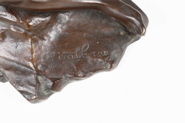 Charles Vital-Cornu : La Victoire Triomphante or Le R�veil du G�nie  - Asta Scultura del XIX e XX secolo - Associazione Nazionale - Case d'Asta italiane