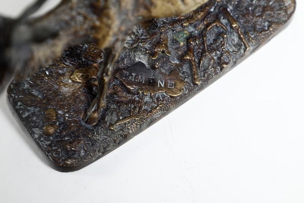 Pierre-Jules Mene (Parigi 1810 - 1879). Francia XIX secolo Cervo  - Asta Scultura del XIX e XX secolo - Associazione Nazionale - Case d'Asta italiane