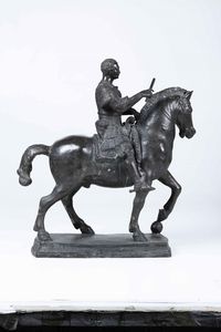 Fonditore italiano del XIX-XX secolo Gattamelata  - Asta Scultura del XIX e XX secolo - Associazione Nazionale - Case d'Asta italiane