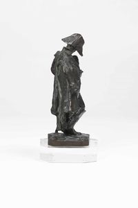 Giuseppe Grandi (1843-1891/94) Il maresciallo Ney  - Asta Scultura del XIX e XX secolo - Associazione Nazionale - Case d'Asta italiane