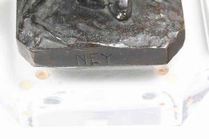 Giuseppe Grandi (1843-1891/94) Il maresciallo Ney  - Asta Scultura del XIX e XX secolo - Associazione Nazionale - Case d'Asta italiane