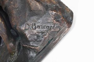 Donato Barcaglia : Bagnante  - Asta Scultura del XIX e XX secolo - Associazione Nazionale - Case d'Asta italiane