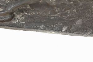 Ernesto Bazzaro, Attribuito a : Maternit� Beduina  - Asta Scultura del XIX e XX secolo - Associazione Nazionale - Case d'Asta italiane