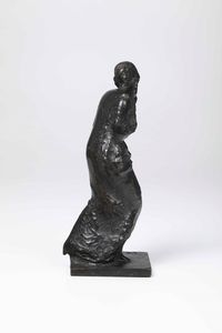 Evaristo Zambelli : Maschera veneziana, 1922  - Asta Scultura del XIX e XX secolo - Associazione Nazionale - Case d'Asta italiane