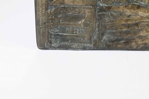 Egidio Boninsegna : Commemorazione del IV Novembre  - Asta Scultura del XIX e XX secolo - Associazione Nazionale - Case d'Asta italiane